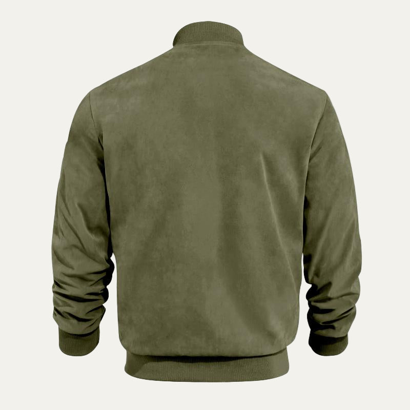 Men’s Classic Relaxed Fit Bomber Jacket