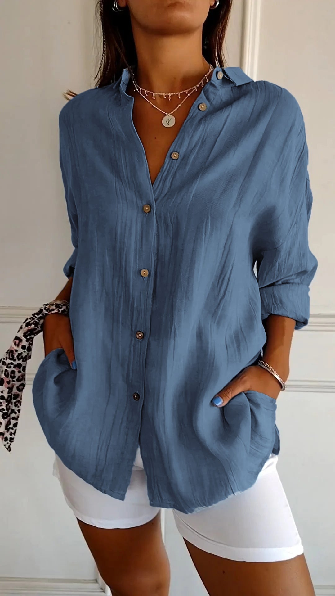 Nessa – Women’s Button-Down Shirt