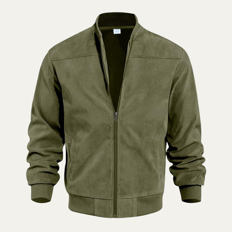 Men’s Classic Relaxed Fit Bomber Jacket