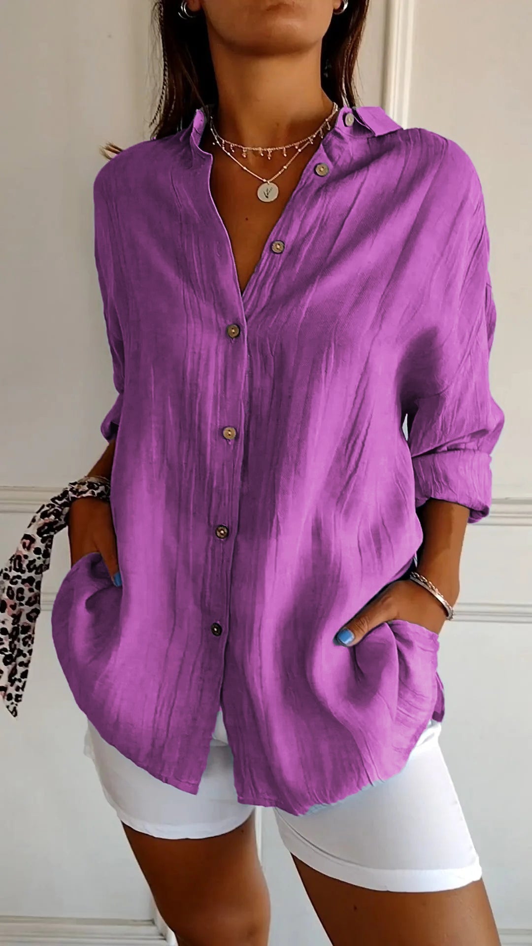 Nessa – Women’s Button-Down Shirt