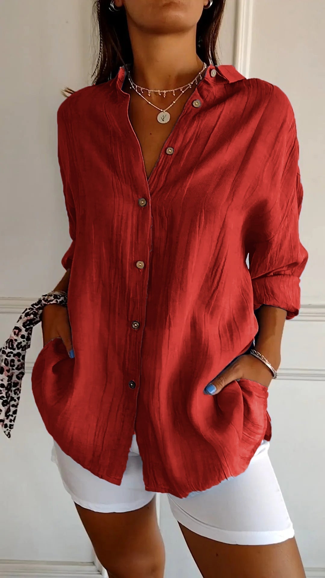 Nessa – Women’s Button-Down Shirt