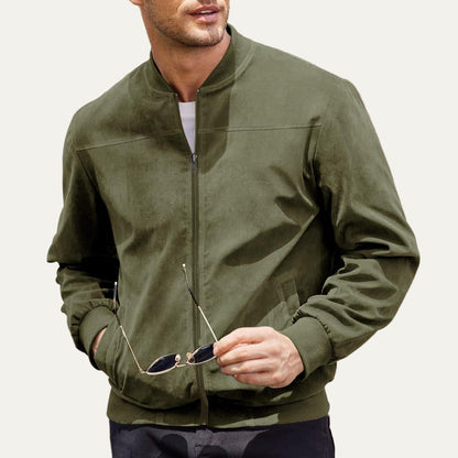 Men’s Classic Relaxed Fit Bomber Jacket
