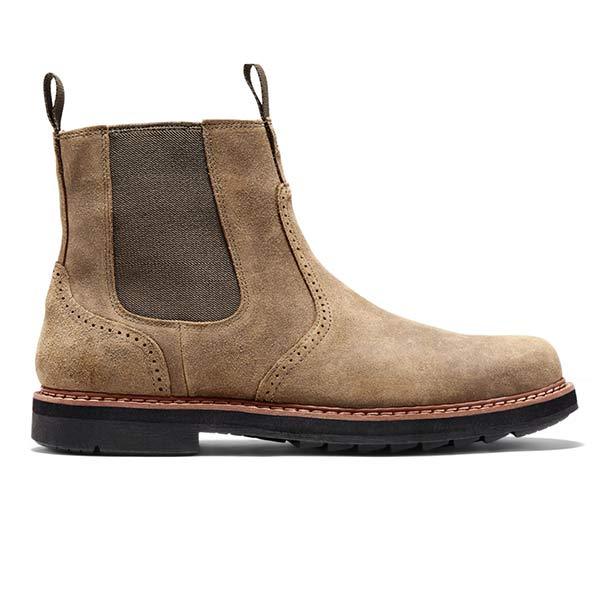 Cevori Stylish Slip-On Design Ankle Chelsea Boots