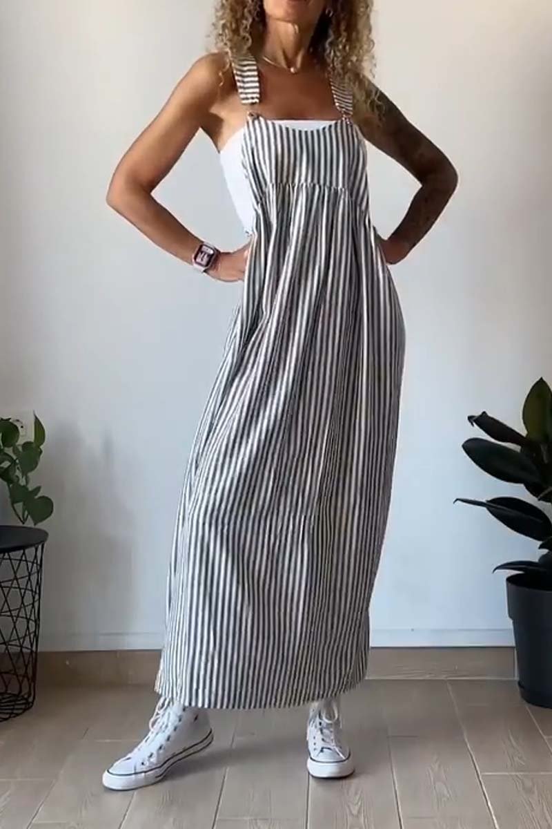 Lightweight Ladies Sundress with Straps - BritishElegance