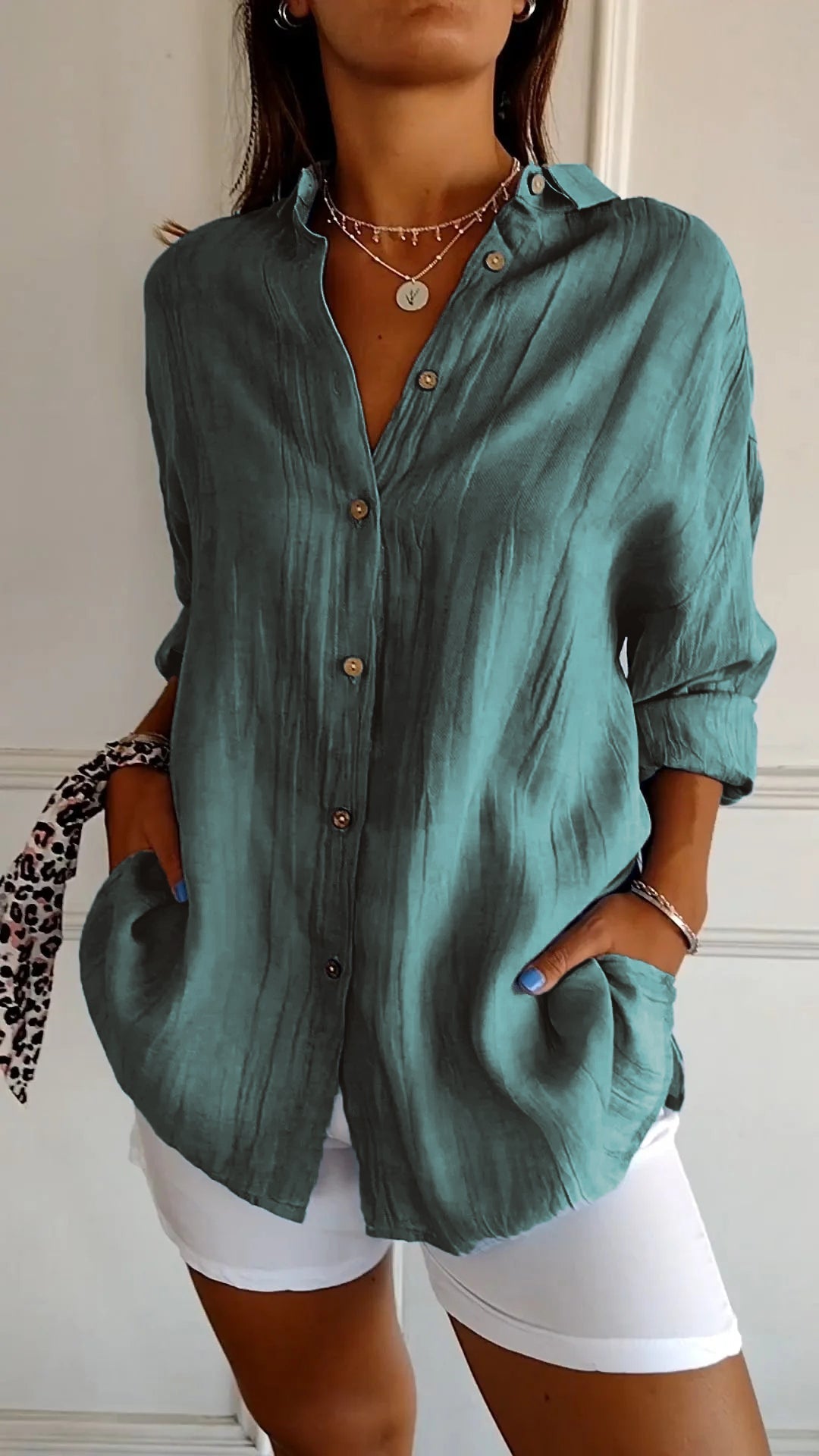 Nessa – Women’s Button-Down Shirt