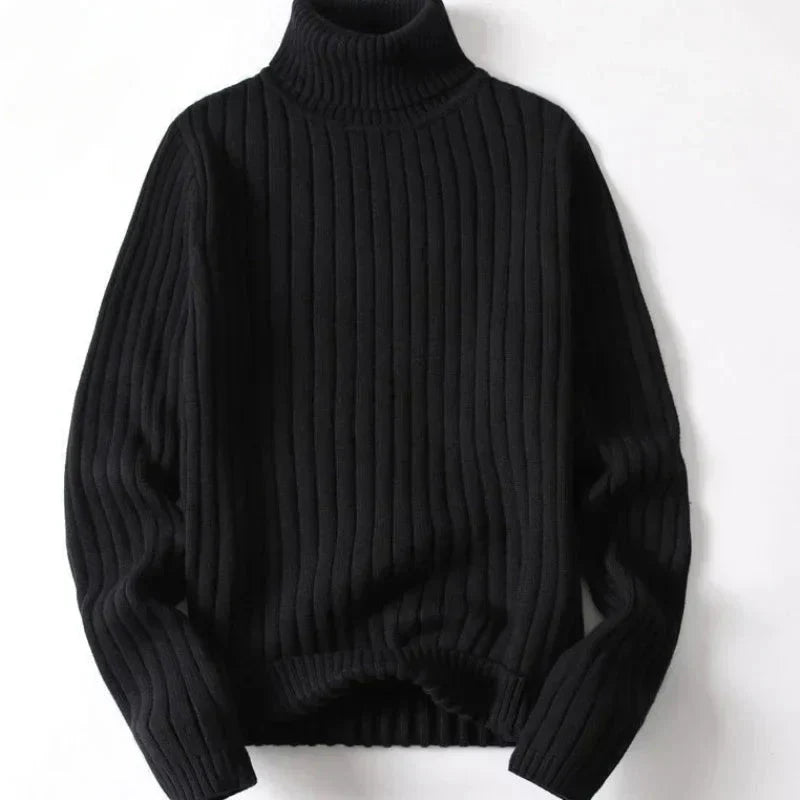 Charles | Men's High Neck Relaxed Fit Sweater