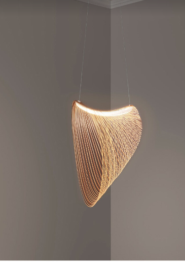Rustic Wooden Hanging Lamp for Warm Homes