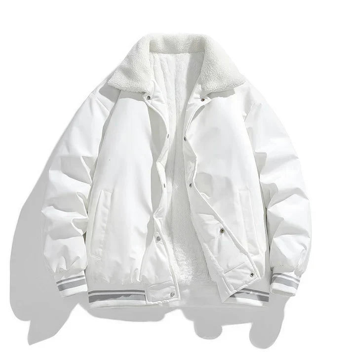 Men's Bastian Sherpa-Lined Pilot Jacket: Warm & Durable Winter Coat