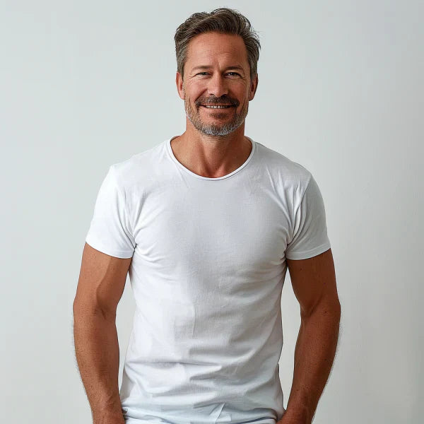 Classic Crew Neck Tee Shirt for Daily Wear - BritishElegance