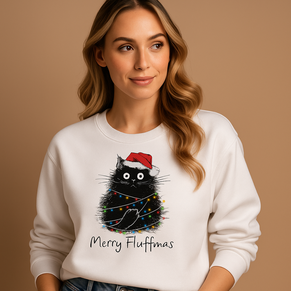 Christmas sweater with festive pattern for women | Evelien