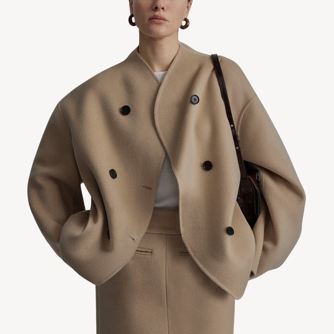Women’s Double-Breasted Wool Coat