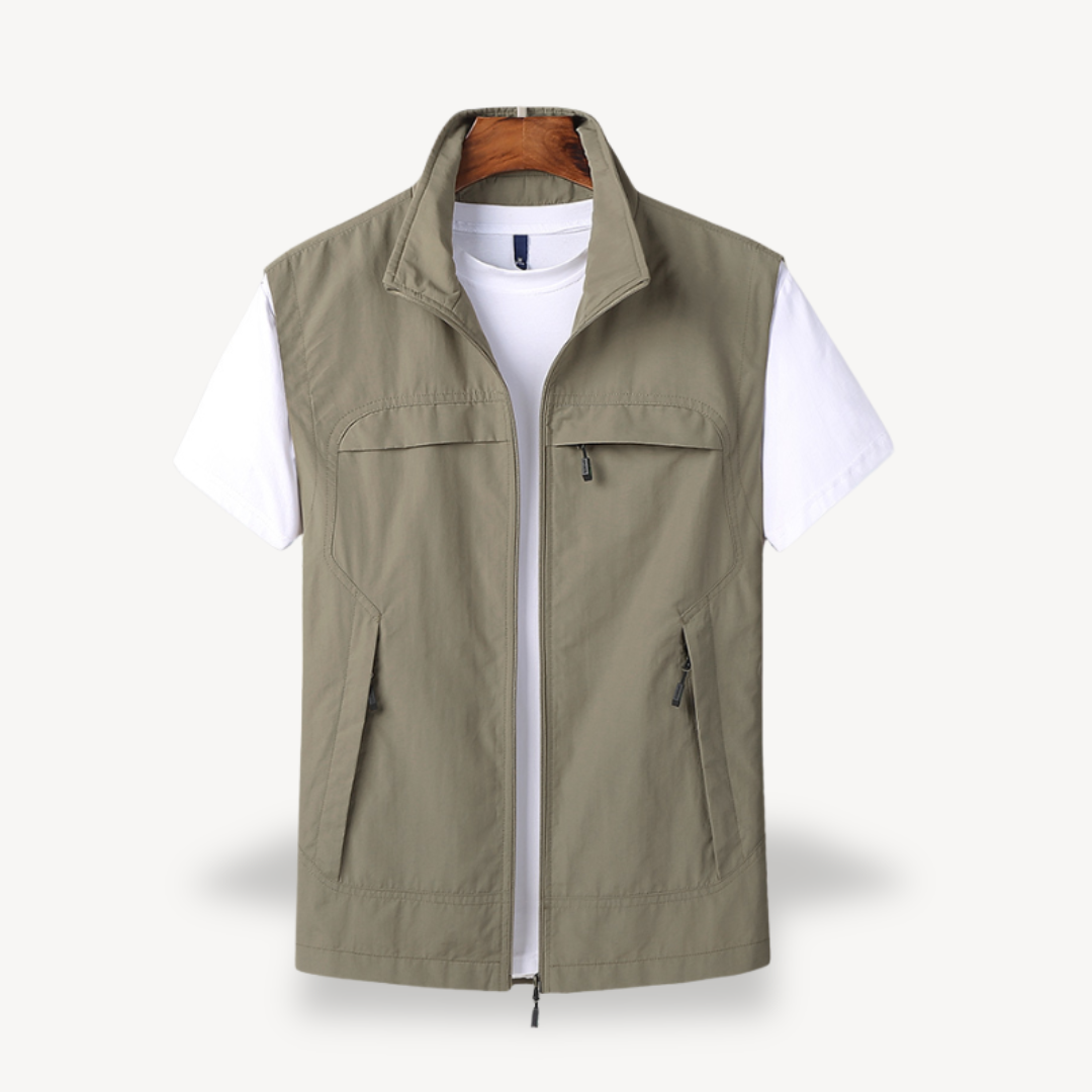 Lightweight Zip Vest for Men