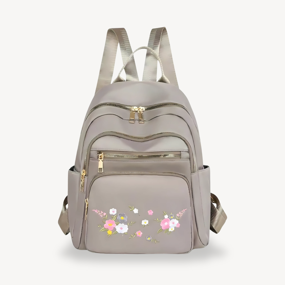 Women's Quilted Nylon Backpack
