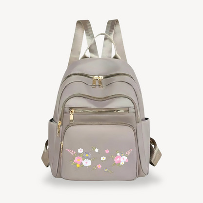 Women's Quilted Nylon Backpack