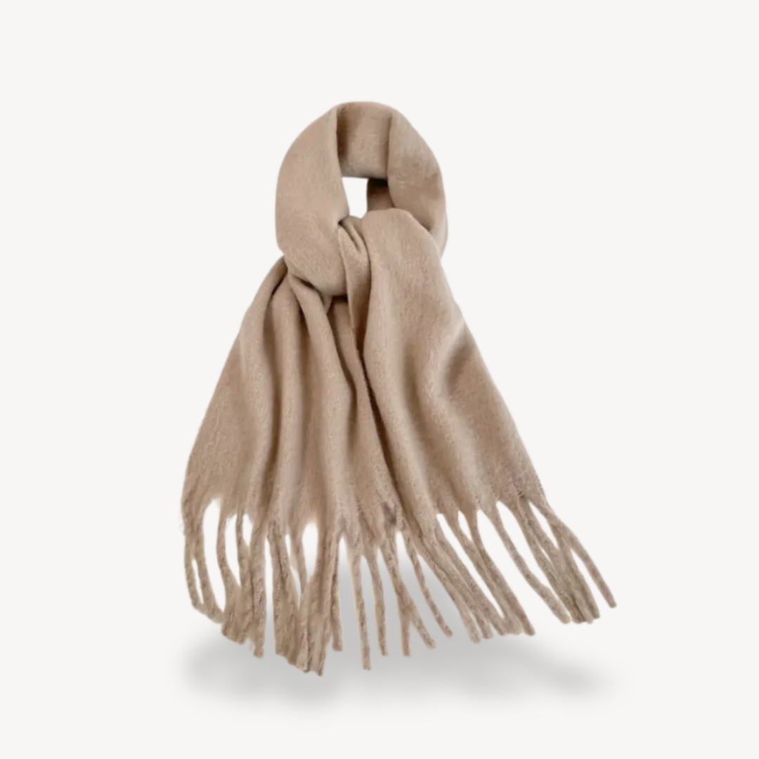 Fringed Wool Scarf