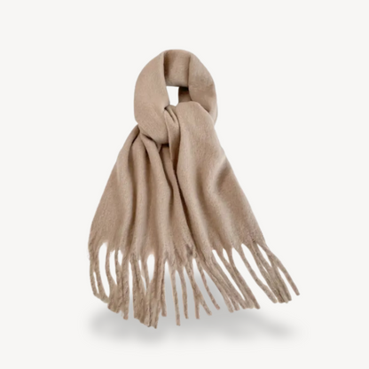 Fringed Wool Scarf