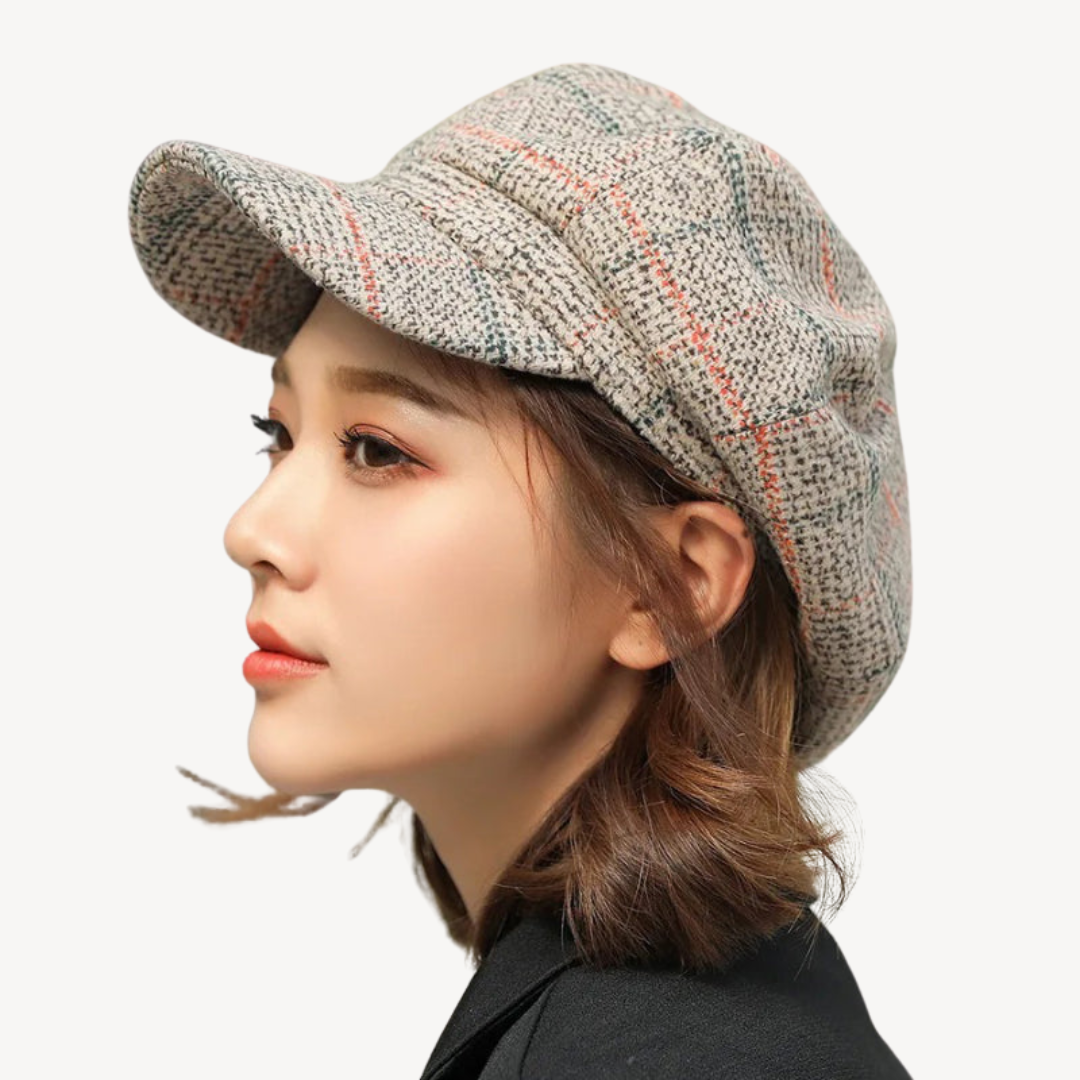 Tweed Cap for Women
