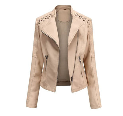 Lamb leather jacket
