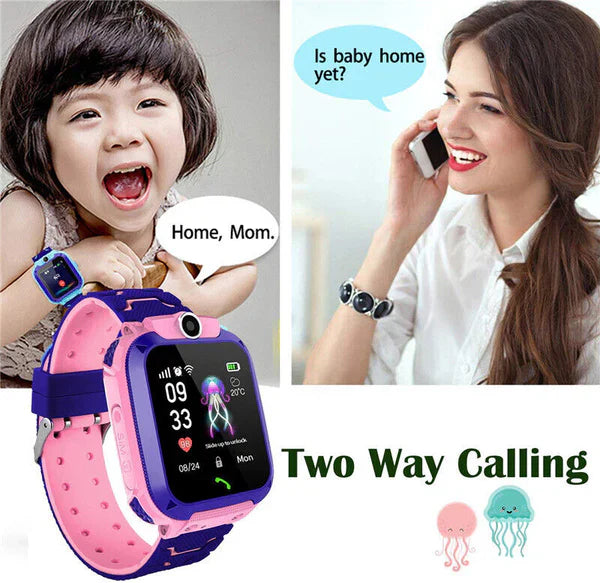 Kids' GPS Watch with Location Tracking and Call Functionality - Luna