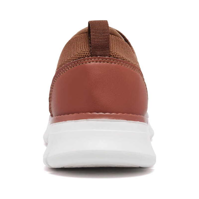 Flex Slip-on - Knit Stretch Comfort Breathable Shoes Brown