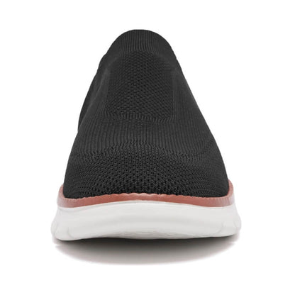 Flex Slip-on - Knit Stretch Comfort Breathable Shoes Black