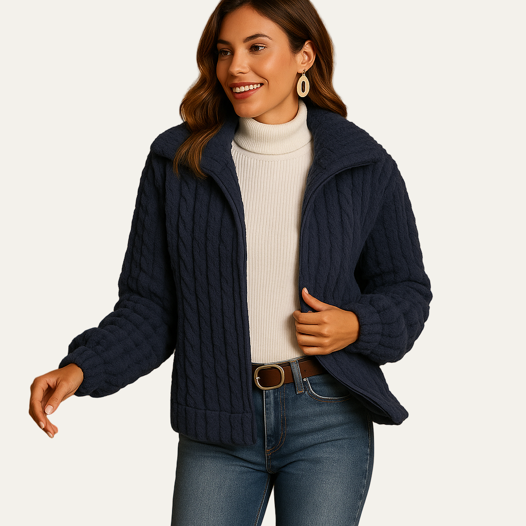 Women’s Oversized Faux Leather Bomber Jacket