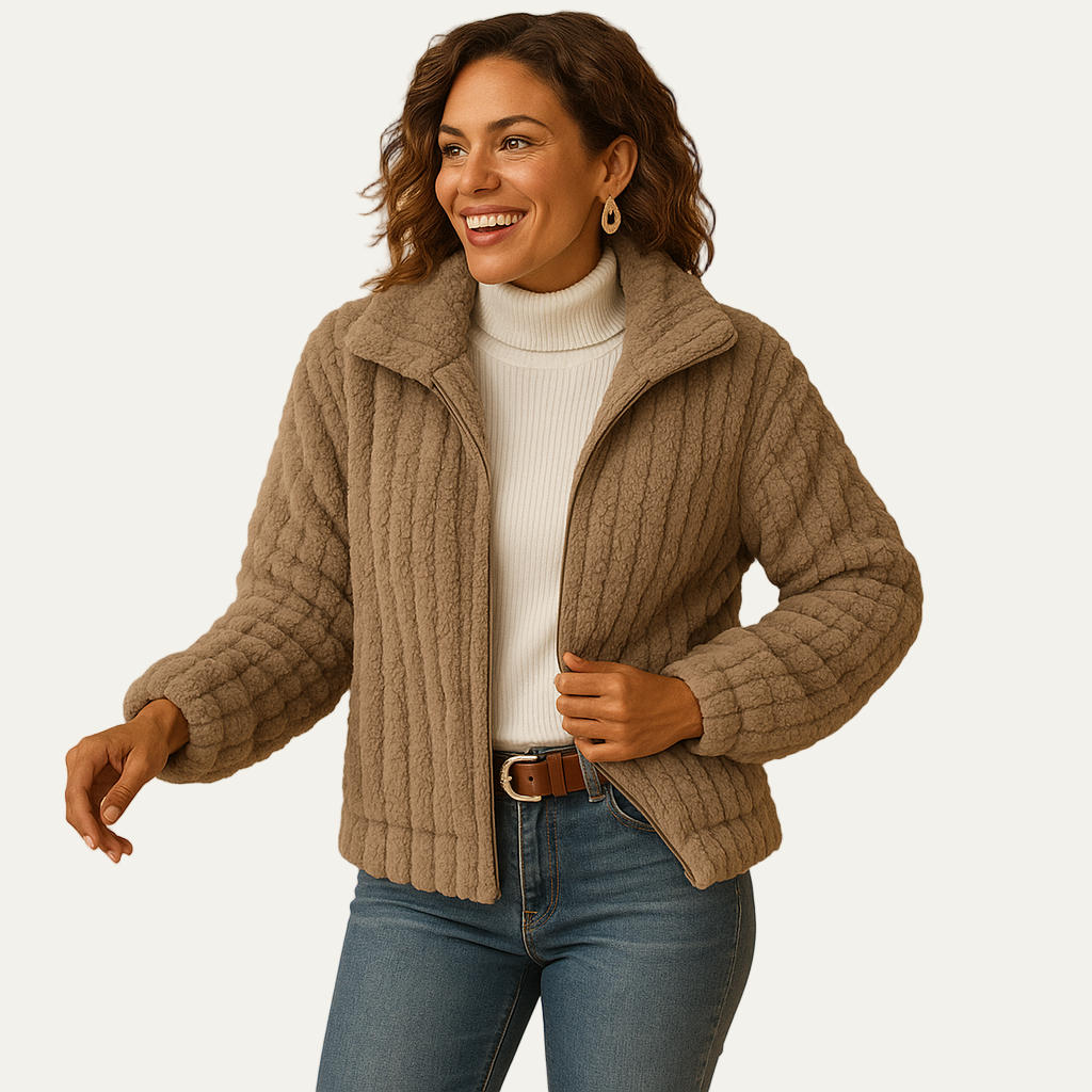 Women’s Oversized Faux Leather Bomber Jacket