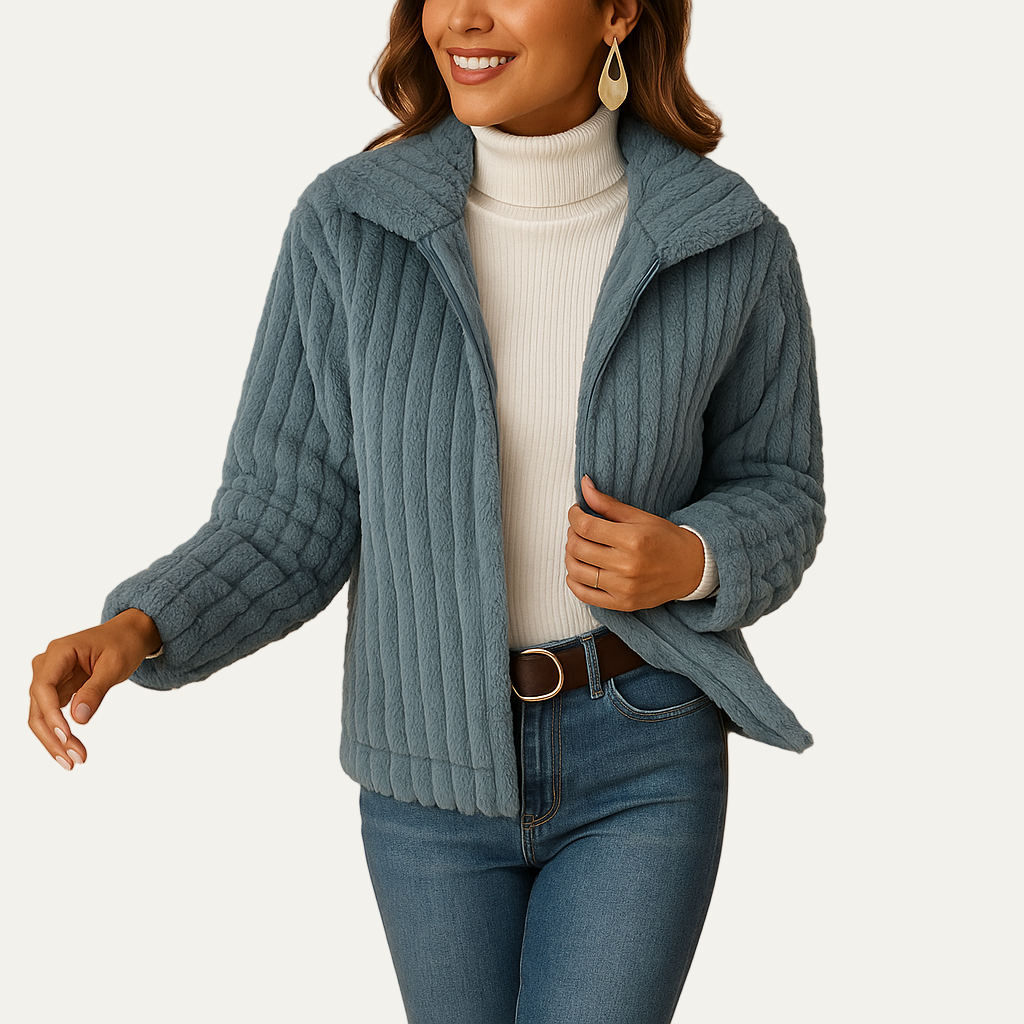 Women’s Oversized Faux Leather Bomber Jacket