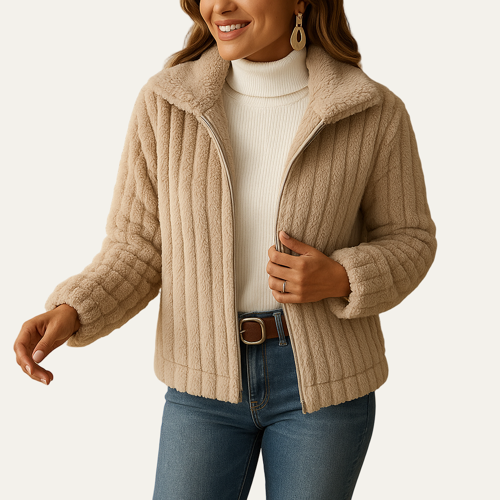 Women’s Oversized Faux Leather Bomber Jacket