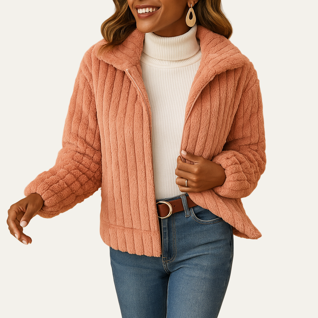 Women’s Oversized Faux Leather Bomber Jacket