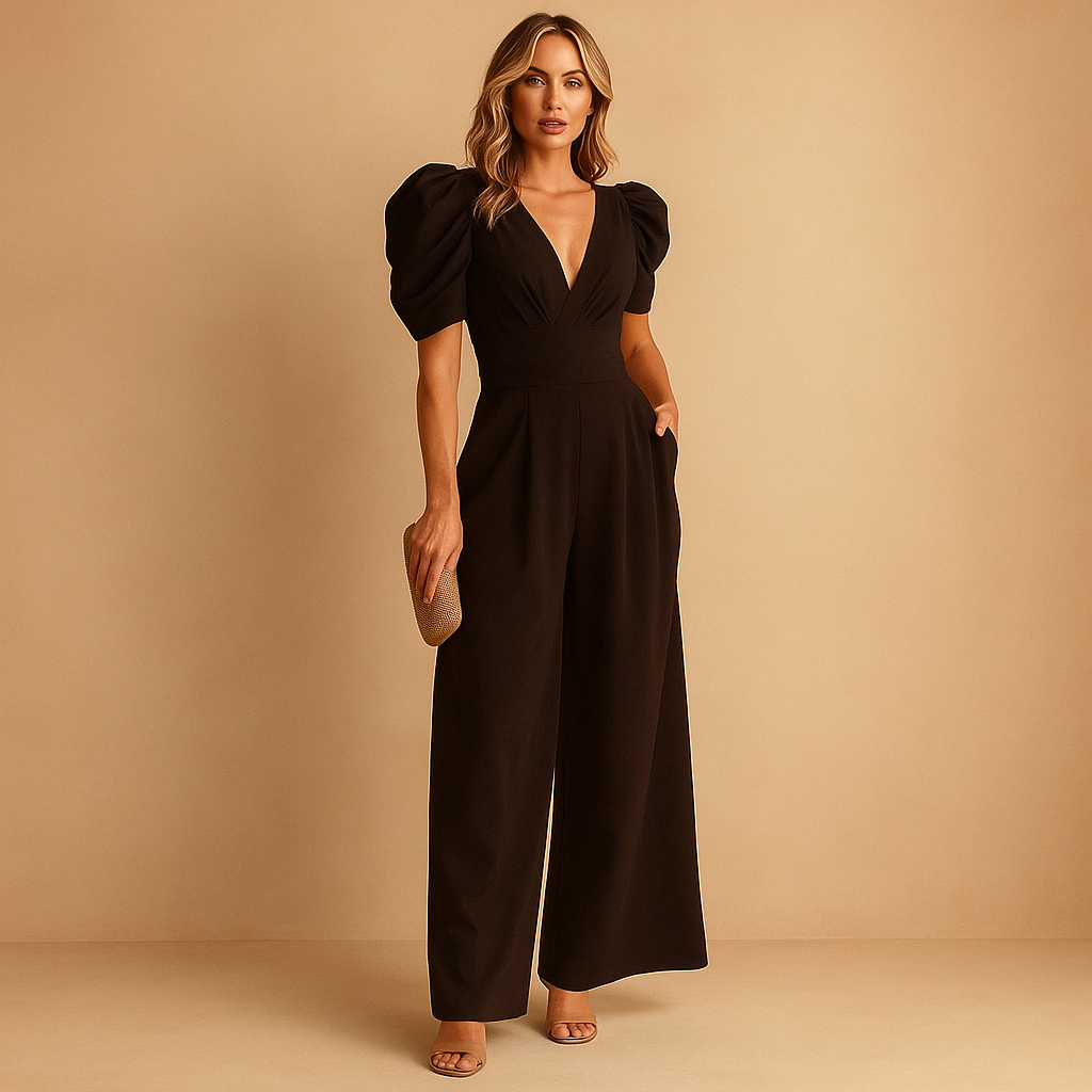 Slim Fit Women's Formal Jumpsuit