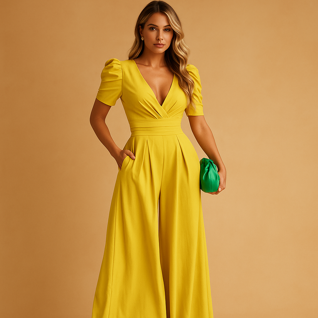Slim Fit Women's Formal Jumpsuit