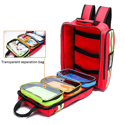 Large First Aid & Survival Backpack - RescueReady
