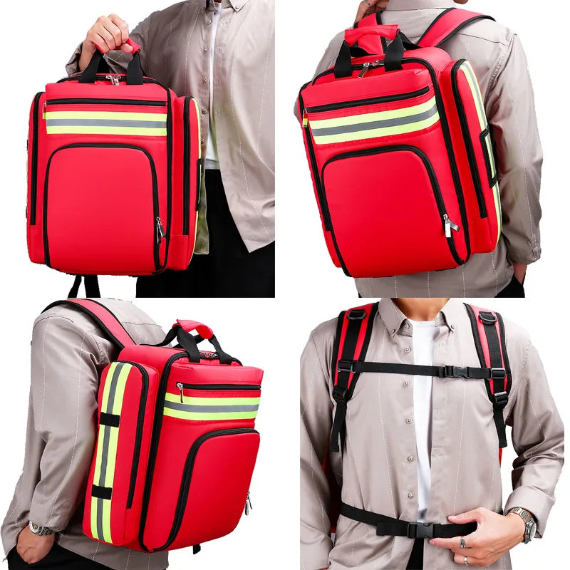 Large First Aid & Survival Backpack - RescueReady