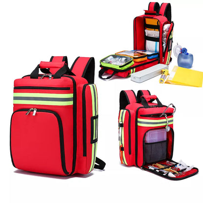 Large First Aid & Survival Backpack - RescueReady