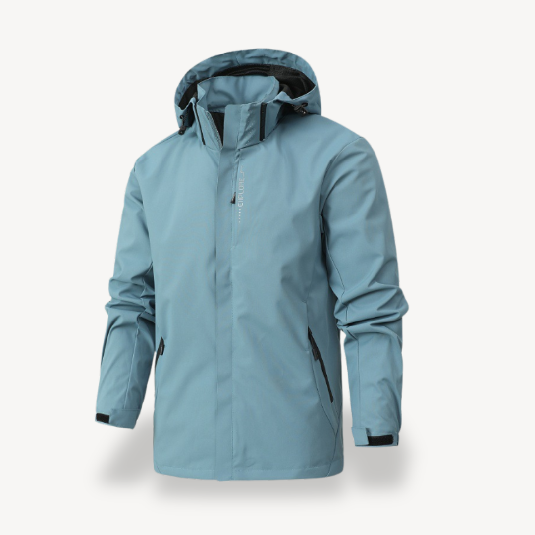 Men's Waterproof Windbreaker Hiking Jacket
