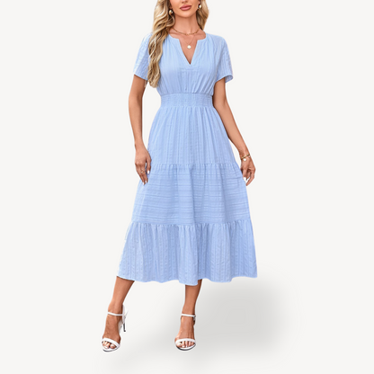 Tiered Midi Dress for Women