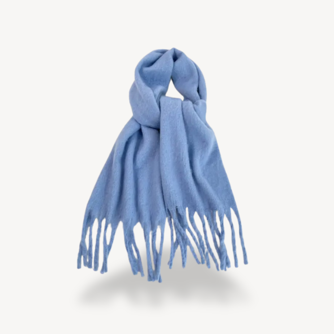 Fringed Wool Scarf