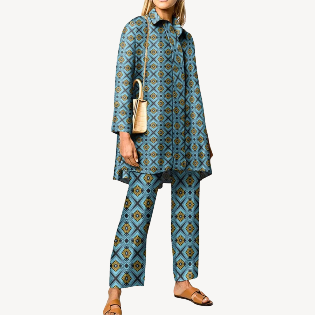 Abstract Print Co-ord Set