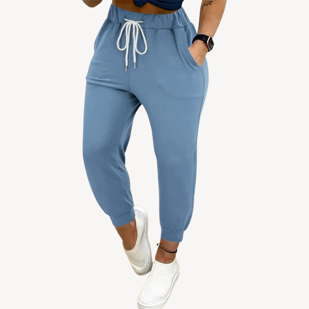Women's Elastic Waist Jogger Pants