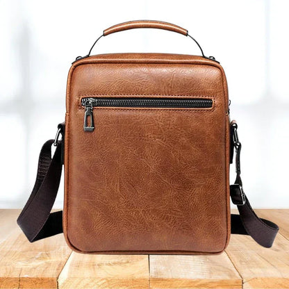 Leather Shoulder Bag - EleganceLuxe