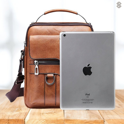 Leather Shoulder Bag - EleganceLuxe