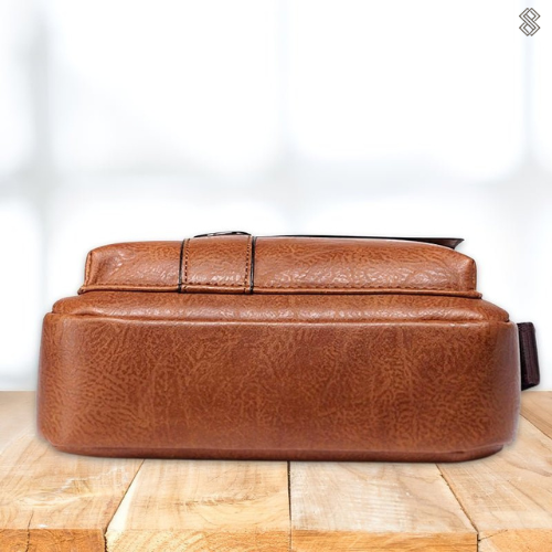 Leather Shoulder Bag - EleganceLuxe