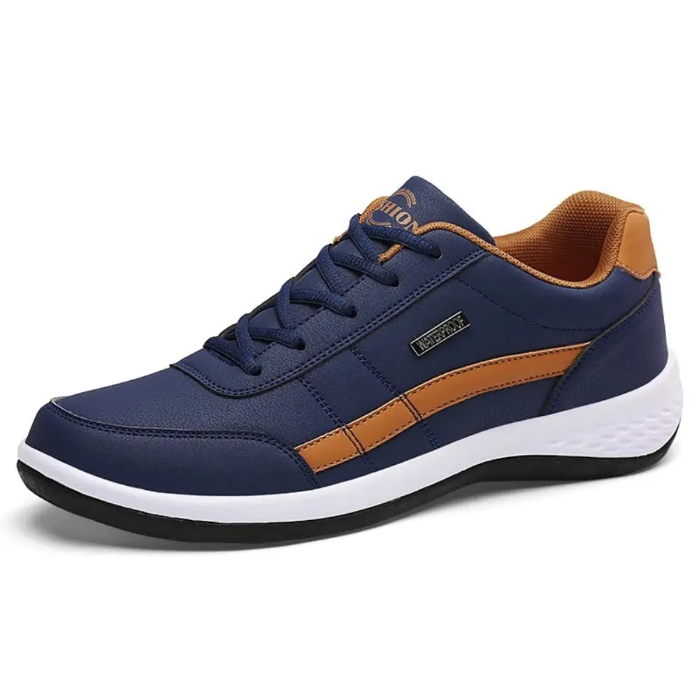 Stunahome | Men’s Orthopedic Leather Sneakers – Supportive, Breathable & Durable