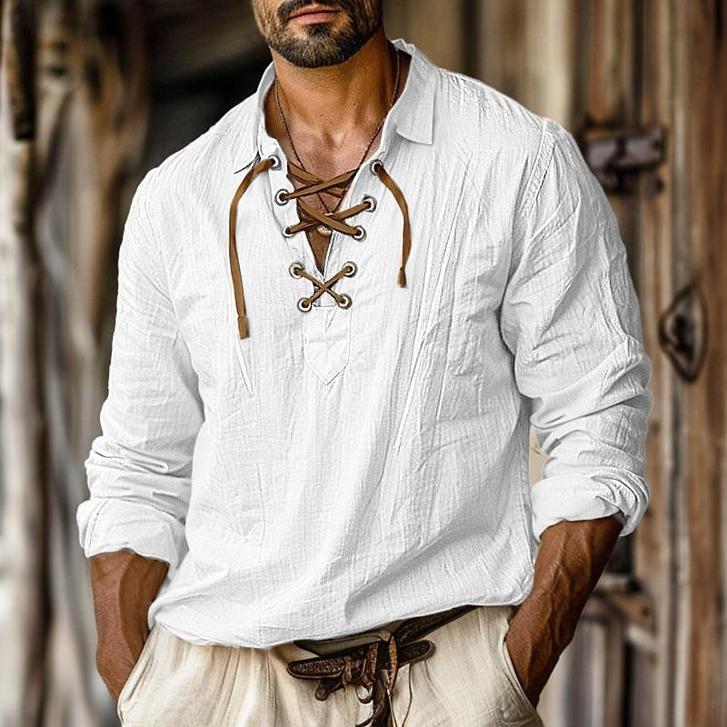 Classic Fit Mens Long Sleeve Casual Shirt