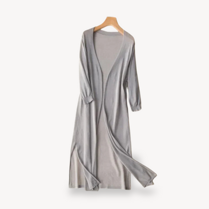 Women's Long Knit Duster Cardigan