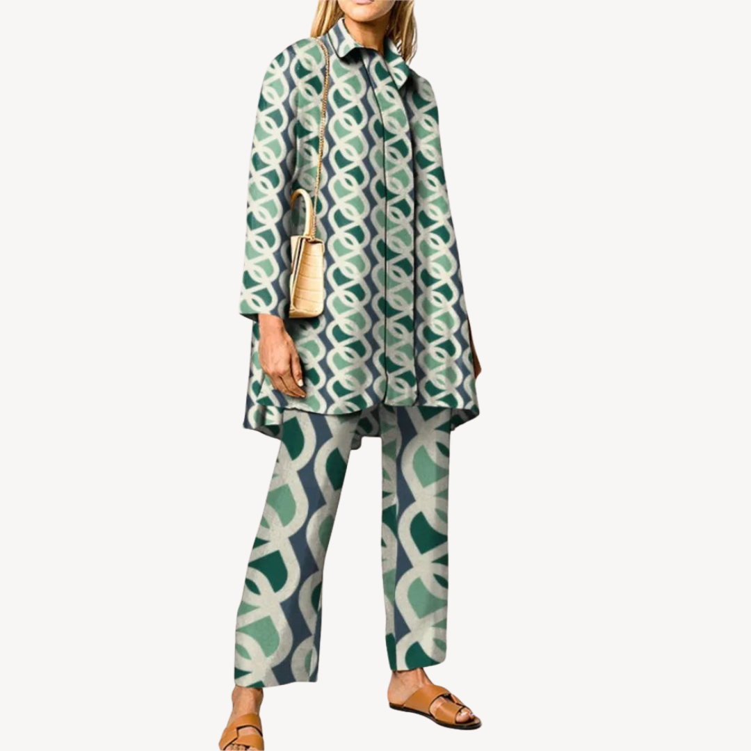 Abstract Print Co-ord Set
