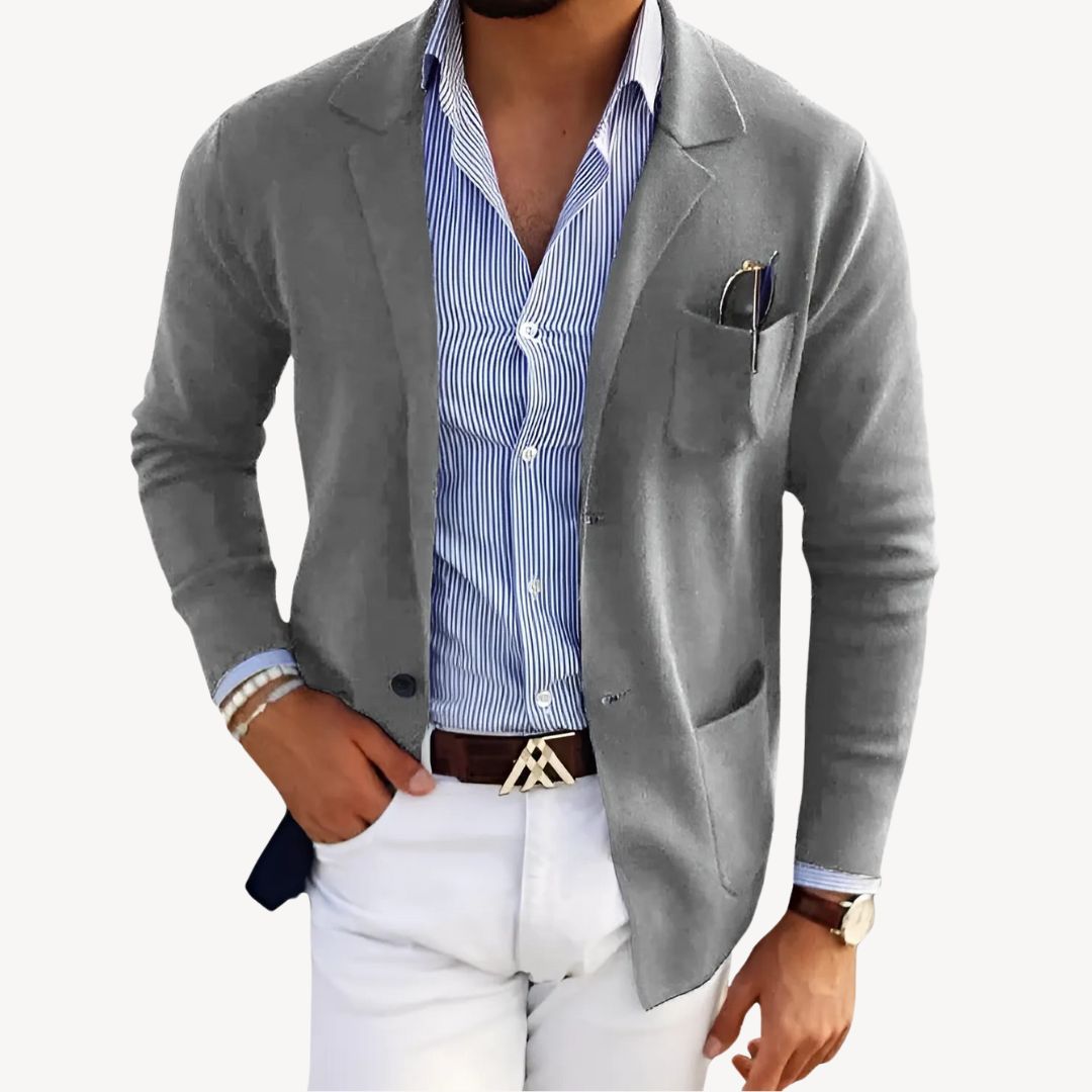 Knit Blazer Men's