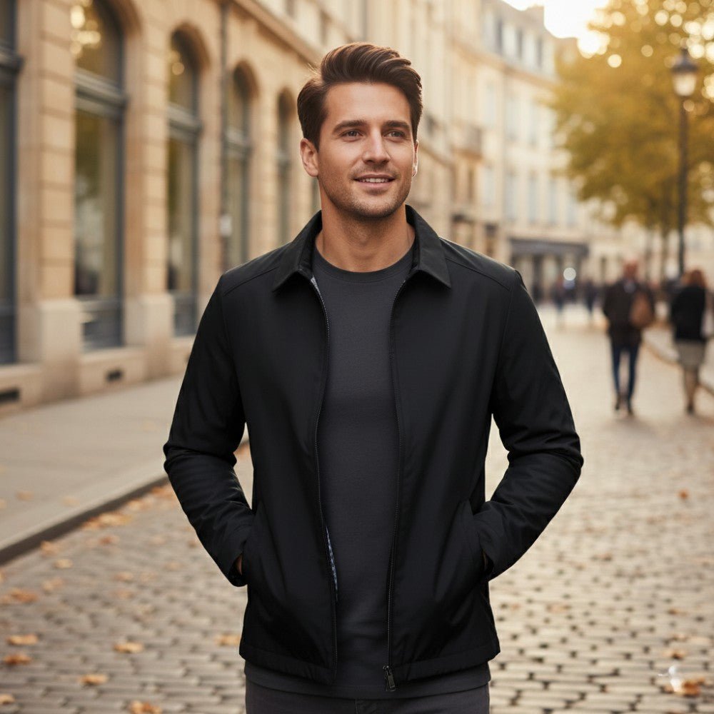 Lightweight Cotton Blend Jacket