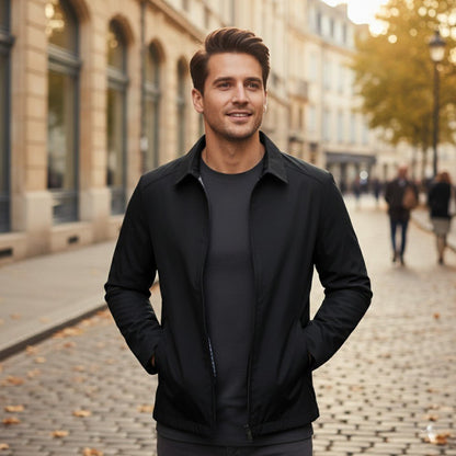 Lightweight Cotton Blend Jacket